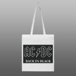 AC DC BLACK – beli/natur ceger sa štampom