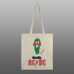 AC DC – beli/natur ceger sa štampom - Image 2