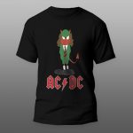 AC DC | muška i ženska majica (bela, crna, siva) - Image 2