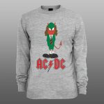 AC DC | muški i ženski duks (bela, crna, siva) - Image 3