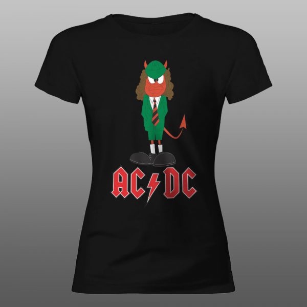 AC DC | muška i ženska majica (bela, crna, siva) - Image 5
