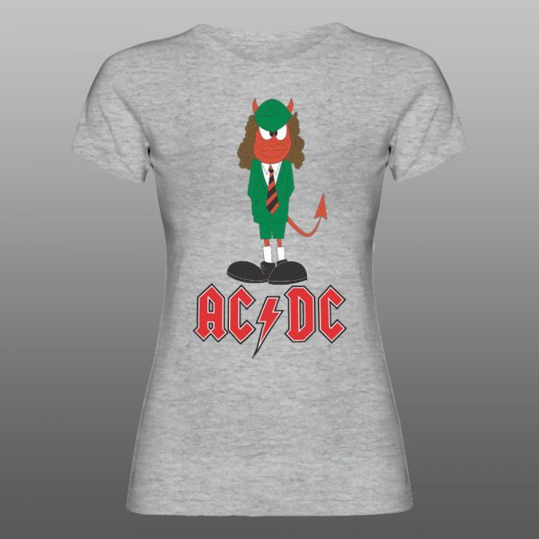 AC DC | muška i ženska majica (bela, crna, siva) - Image 6