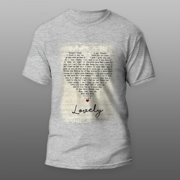Billie Eilish lovely | muška i ženska majica (bela, crna, siva) - Image 3