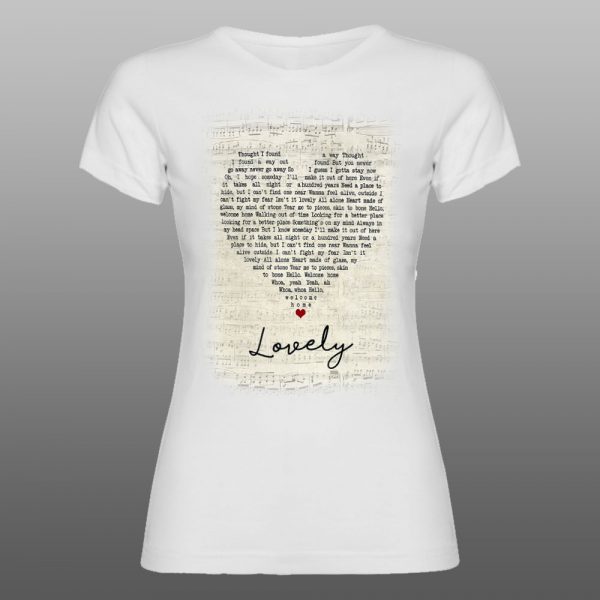 Billie Eilish lovely | muška i ženska majica (bela, crna, siva) - Image 4