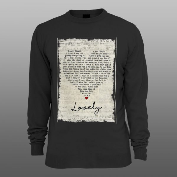 Billie Eilish lovely | muški i ženski duks (bela, crna, siva) - Image 2