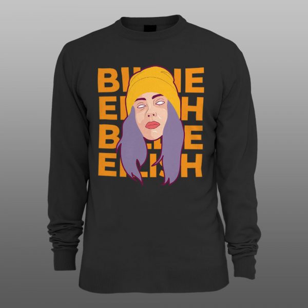 Billie Eilish1 | muški i ženski duks (bela, crna, siva) - Image 2