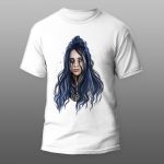 Billie Eilish2 | muška i ženska majica (bela, crna, siva)