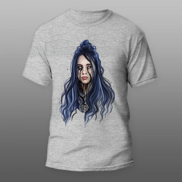 Billie Eilish2 | muška i ženska majica (bela, crna, siva) - Image 3