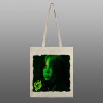 Billie Eilish4 – beli/natur ceger sa štampom - Image 2