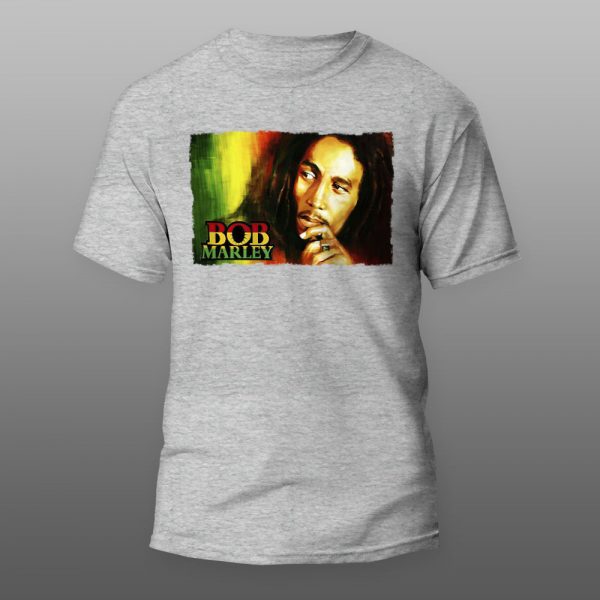 Bob Marley 4 | muška i ženska majica (bela, crna, siva) - Image 3
