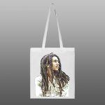 Bob Marley – beli/natur ceger sa štampom