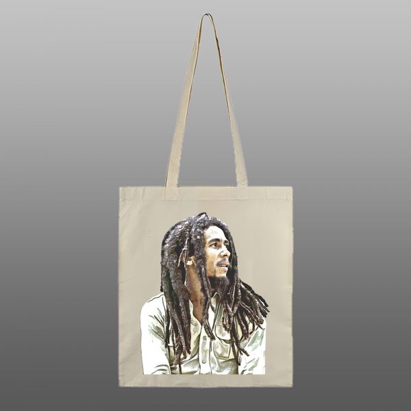 Bob Marley – beli/natur ceger sa štampom - Image 2
