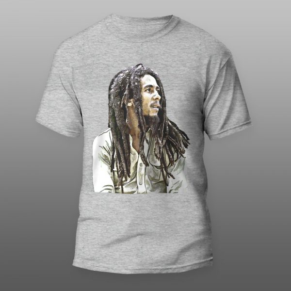 Bob Marley | muška i ženska majica (bela, crna, siva) - Image 3