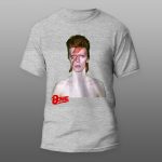 David Bowie2 | muška i ženska majica (bela, crna, siva) - Image 3