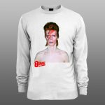 David Bowie2 | muški i ženski duks (bela, crna, siva)