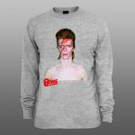 David Bowie2 | muški i ženski duks (bela, crna, siva) - Image 3