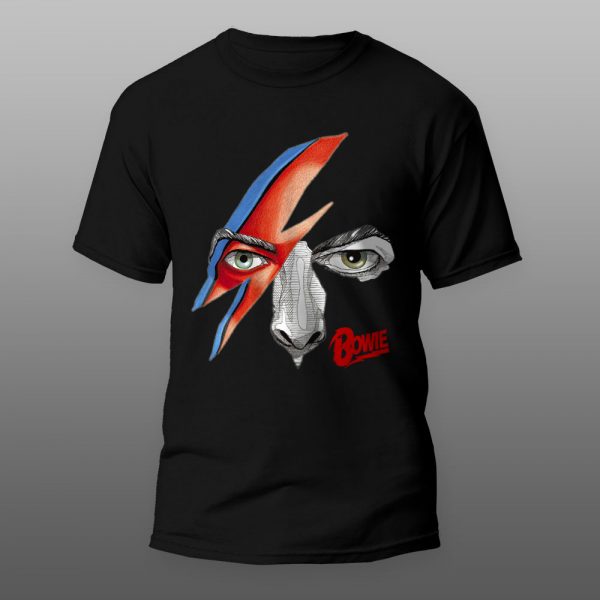David Bowie3 | muška i ženska majica (bela, crna, siva) - Image 2