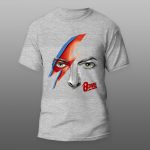 David Bowie3 | muška i ženska majica (bela, crna, siva) - Image 3