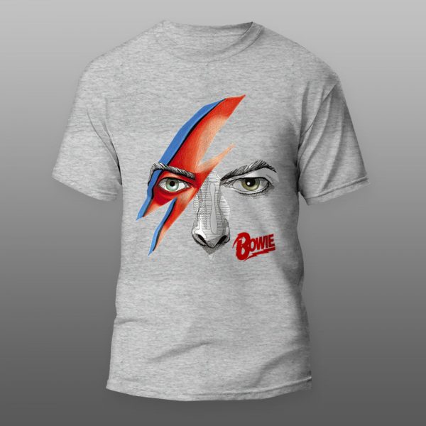 David Bowie3 | muška i ženska majica (bela, crna, siva) - Image 3