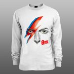 David Bowie3 | muški i ženski duks (bela, crna, siva)