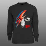 David Bowie3 | muški i ženski duks (bela, crna, siva) - Image 2