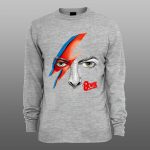 David Bowie3 | muški i ženski duks (bela, crna, siva) - Image 3