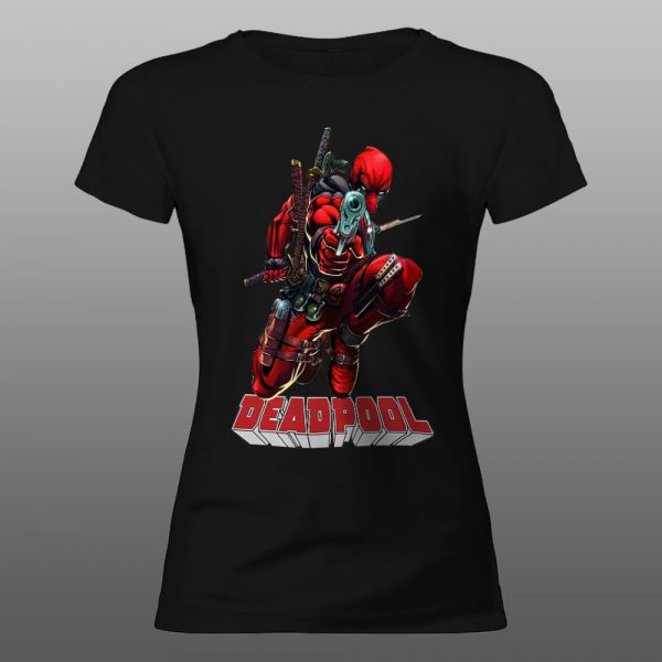 Deadpool 02 | muška i ženska majica (bela, crna, siva) - Image 5