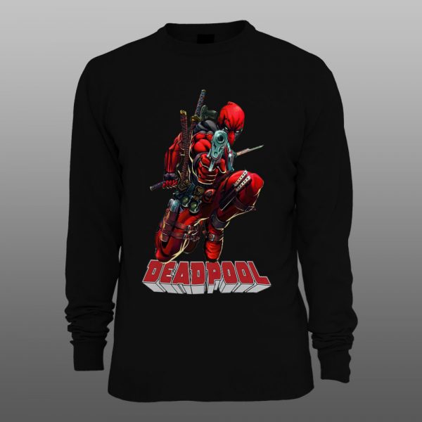 Deadpool 02 | muški i ženski duks (bela, crna, siva) - Image 2