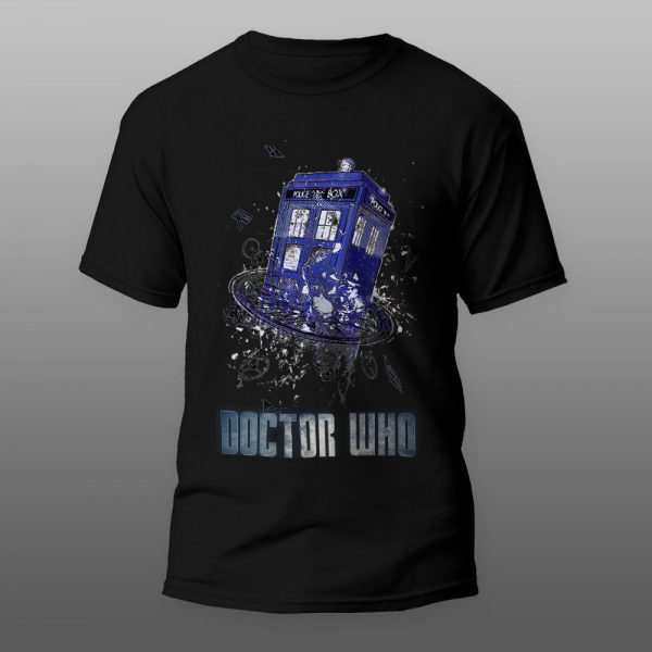 Doctor Who3 | muška i ženska (bela, crna, siva) - Image 2