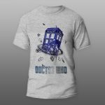 Doctor Who3 | muška i ženska (bela, crna, siva) - Image 3