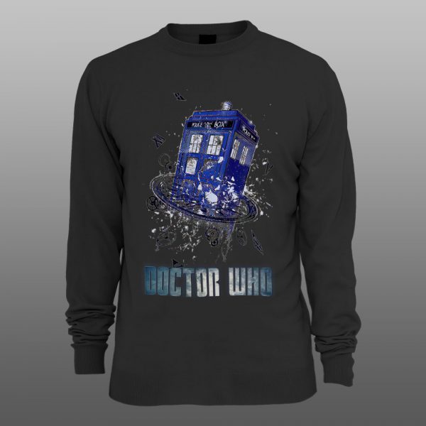 Doctor Who 3 | muški i ženski duks (bela, crna, siva) - Image 2