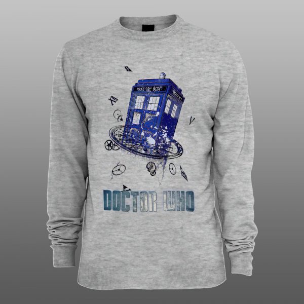 Doctor Who 3 | muški i ženski duks (bela, crna, siva) - Image 3