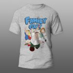 Family Guy1 | muška i ženska (bela, crna, siva) - Image 3