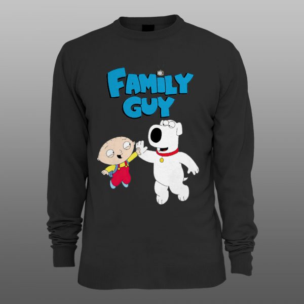 Family Guy 7 | muški i ženski duks (bela, crna, siva) - Image 2