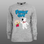 Family Guy 7 | muški i ženski duks (bela, crna, siva) - Image 3