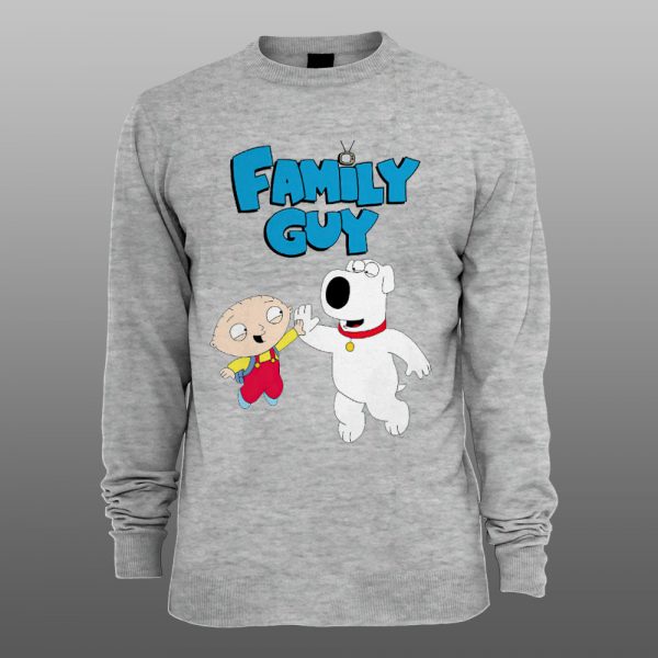 Family Guy 7 | muški i ženski duks (bela, crna, siva) - Image 3