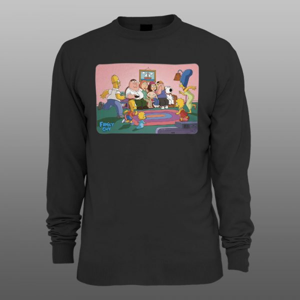 Family Guy 8 | muški i ženski duks (bela, crna, siva) - Image 2