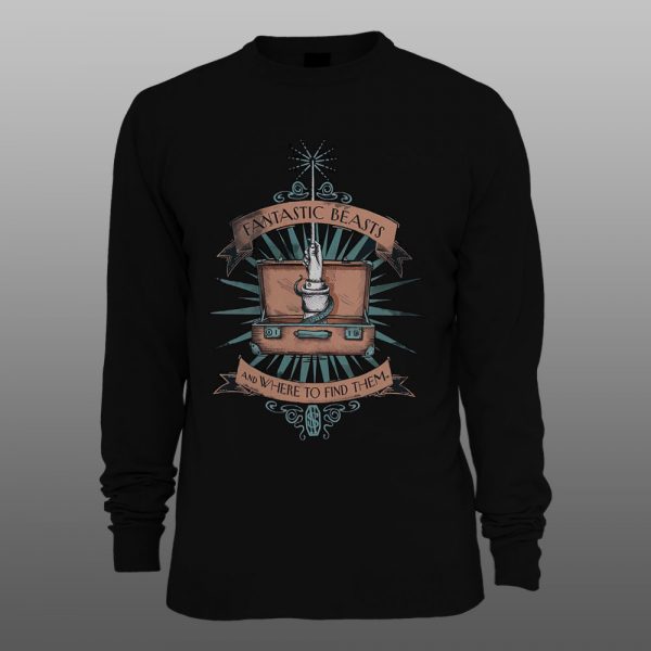 Fantastic Beasts 01 | muški i ženski duks (bela, crna, siva) - Image 2