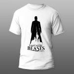 Fantastic Beasts 04 | muška i ženska majica (bela, crna, siva)