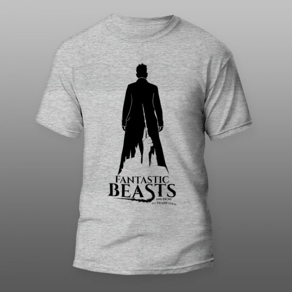 Fantastic Beasts 04 | muška i ženska majica (bela, crna, siva) - Image 3