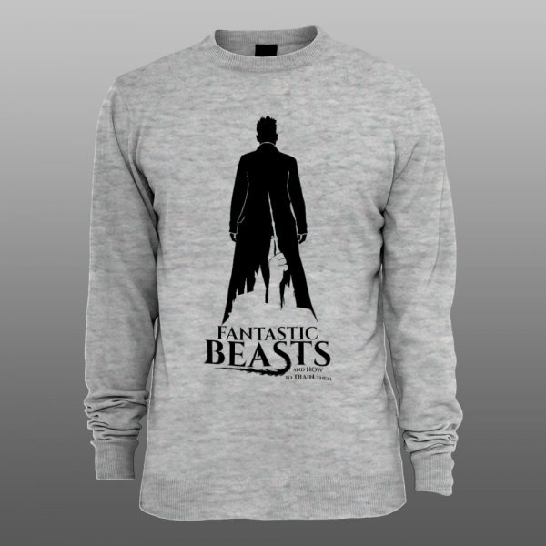 Fantastic Beasts 04 | muški i ženski duks (bela, crna, siva) - Image 2