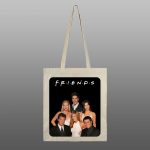 Friends1 – beli/natur ceger sa štampom - Image 2