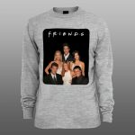 Friends 1 | muški i ženski duks (bela, crna, siva) - Image 3