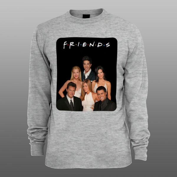 Friends 1 | muški i ženski duks (bela, crna, siva) - Image 3