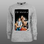 Friends2 | muški i ženski duks (bela, crna, siva) - Image 3