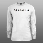 Friends9 | muški i ženski duks (bela, crna, siva)