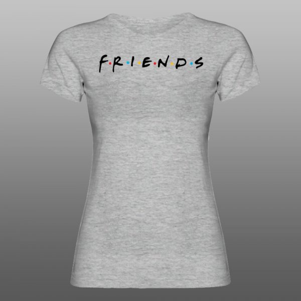 Friends9 logo | muška i ženska (bela, crna, siva) - Image 4