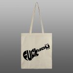 Fuck you print – beli/natur ceger sa štampom - Image 2