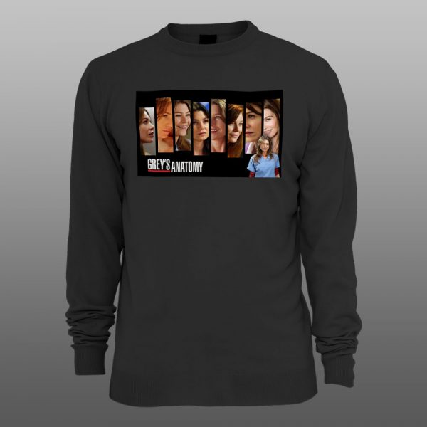 Grey's Anatomy3 | muški i ženski duks (bela, crna, siva) - Image 2