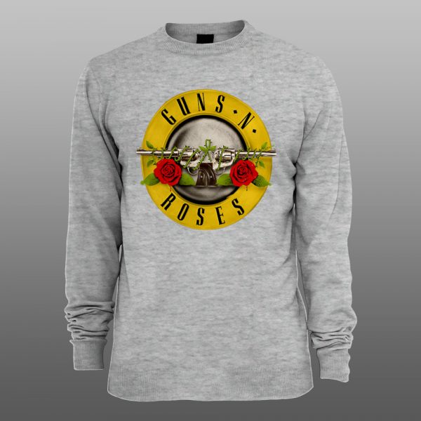 Guns and Roses | muški i ženski duks (bela, crna, siva) - Image 3